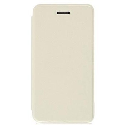 Flip Cover for Celkon Campus Crown Q40 - White