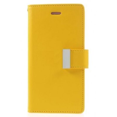 Flip Cover for Celkon Millennium Ultra Q500 - Yellow