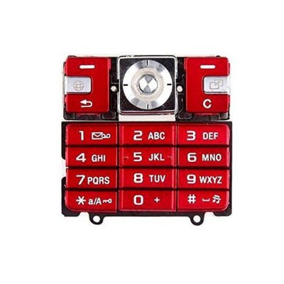Keypad For Sony Ericsson K610i Red - Maxbhi Com