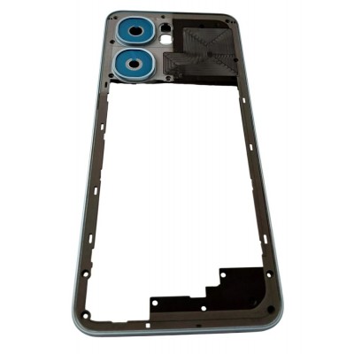 Middle Frame Ring Only For Oukitel C58 Pro Blue By - Maxbhi Com