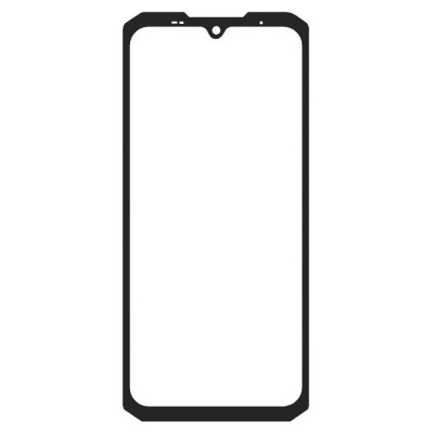 Replacement Front Glass For Doogee S200 5g Silver By - Maxbhi Com