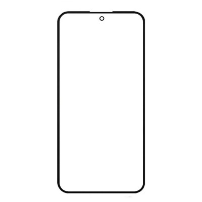 Replacement Front Glass For Oukitel P1 Purple By - Maxbhi Com