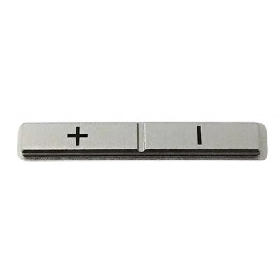 Volume Side Button Outer For Doogee S200 5g Silver By - Maxbhi Com