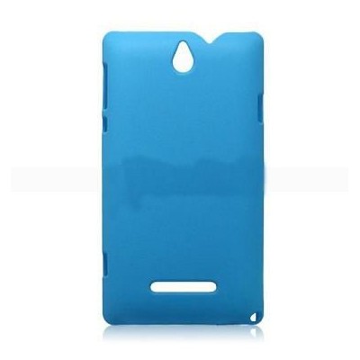 Back Case for Sony Ericsson Xperia E Dual C1605 - Blue