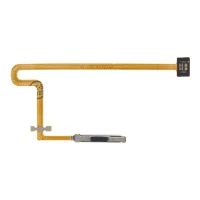 Fingerprint Sensor Flex Cable For Realme 10 5g Black By - Maxbhi Com