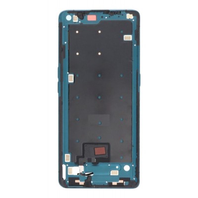 Lcd Frame Middle Chassis For Oppo Find X2 White By - Maxbhi Com