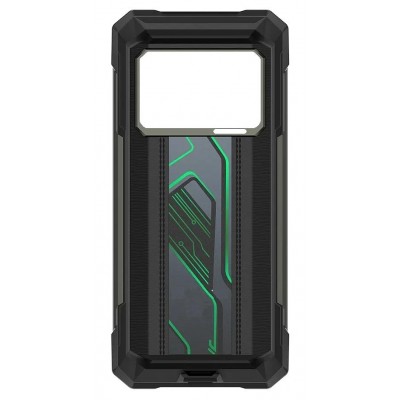Back Panel Cover For Doogee Fire 6 Max Green - Maxbhi Com