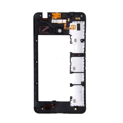 Middle Frame Ring Only For Microsoft Lumia 640 Xl Cyan By - Maxbhi Com