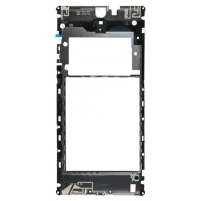 Middle Frame Ring Only For Sony Xperia C5 Ultra Black By - Maxbhi Com