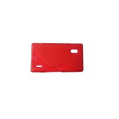 Back Case for LG Optimus G E971 - Red