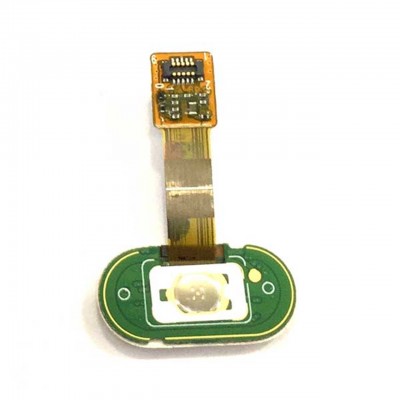 Fingerprint Sensor Flex Cable For Meizu M5s Silver By - Maxbhi Com