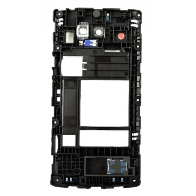 Middle Frame Ring Only For Lg Leon Black By - Maxbhi Com