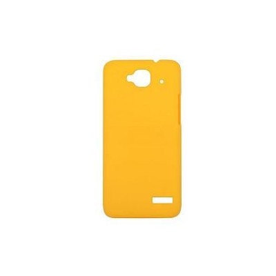 Back Case for Alcatel Idol Mini OT-6012D with Dual SIM - Yellow