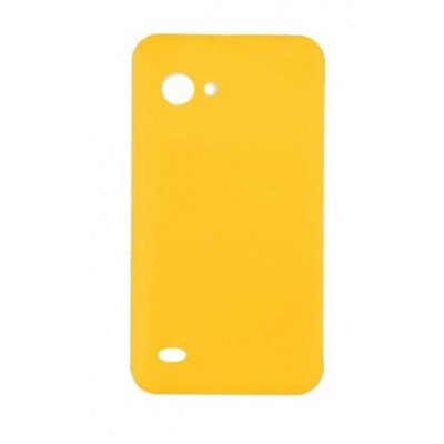 Back Case for Karbonn A99 Plus - Yellow