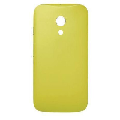 Back Case for Motorola Moto G - 2nd Gen - Yellow