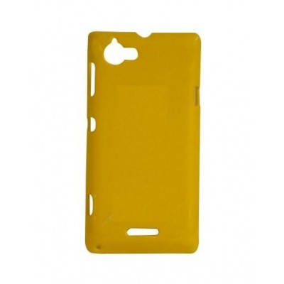 Back Case for Sony Xperia L - Yellow