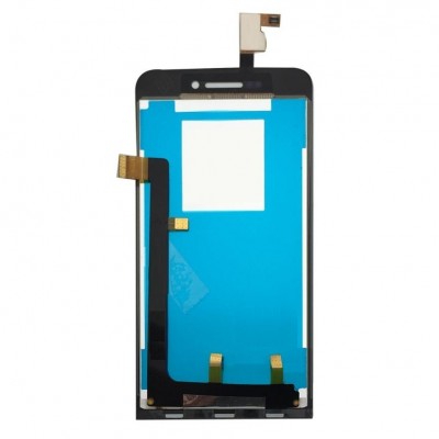 Lcd With Touch Screen For Wiko Wax Black By - Maxbhi Com