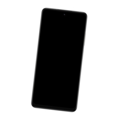 Camera Lens Glass with Frame for Oppo A5x 5G White