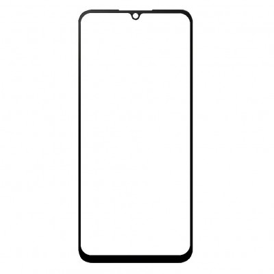 Replacement Front Glass For Lava Shark 5g Black By - Maxbhi Com