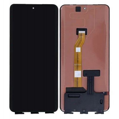 Lcd With Touch Screen For Lava Agni 3 5g Black By - Maxbhi Com