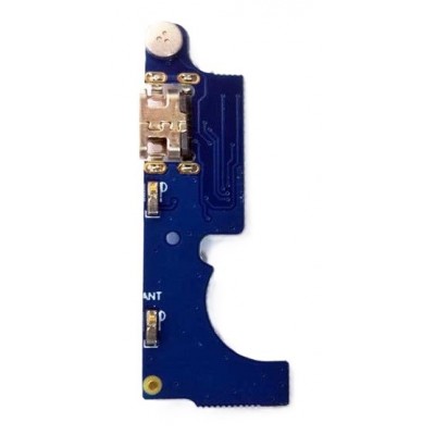 Charging Connector Flex Pcb Board For Micromax Canvas 5 Lite Q462 By - Maxbhi Com
