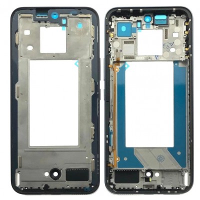 Lcd Frame Middle Chassis For Infinix Gt 30 Pro Black By - Maxbhi Com