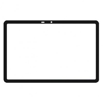 Replacement Front Glass For Tecno Megapad 11 Black By - Maxbhi Com