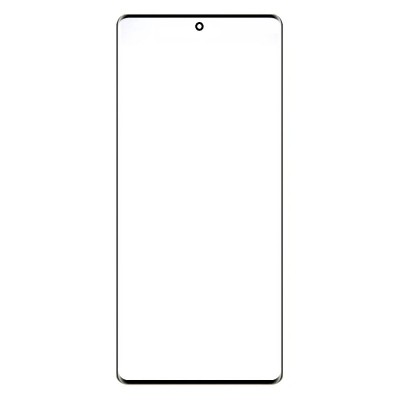 Replacement Front Glass For Infinix Note 40 4g Black By - Maxbhi Com