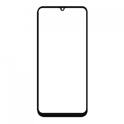 Replacement Front Glass For Lava O3 Blue By - Maxbhi Com