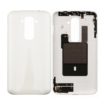 Back Panel Cover For Lg G2 D800 White - Maxbhi Com