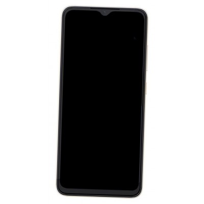 Lcd Frame Middle Chassis For Itel A06 Black By - Maxbhi Com