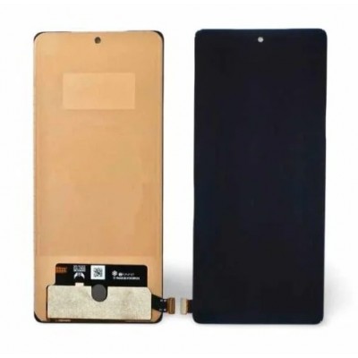 Lcd With Touch Screen For Tecno Camon 40 Black By - Maxbhi Com