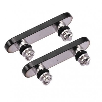 Volume Side Button Outer For Apple Iphone 15 Pro Black By - Maxbhi Com