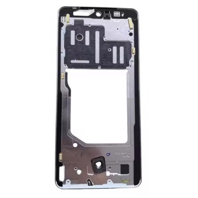 Lcd Frame Middle Chassis For Vivo Iqoo 12 Pro Black By - Maxbhi Com