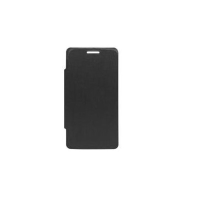 Flip Cover for Intex Aqua 4G Strong - Black