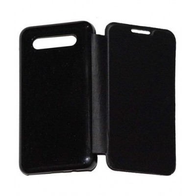 Flip Cover for Intex Aqua R4 - Black