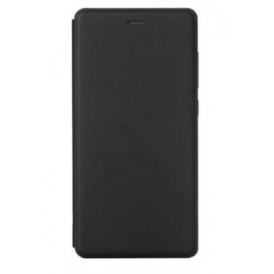 Flip Cover for Intex Cloud Crystal 2.5D - Black