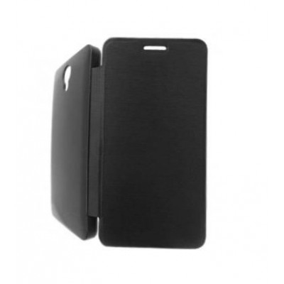 Flip Cover for Intex Cloud M6 16GB - Black