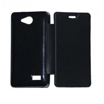 Flip Cover for Lava Flair E2 - Black