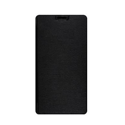 Flip Cover for Lava Iris Fuel F1 Mini - Black