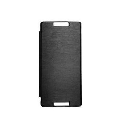Flip Cover for Micromax Canvas Fire 4G Plus - Black