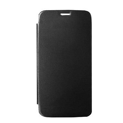 Flip Cover for Micromax Canvas Mega 4G - Black