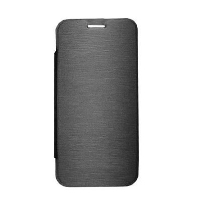 Flip Cover for Micromax Canvas Mega - Black