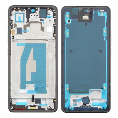 Lcd Frame Middle Chassis For Xiaomi 14t Black By - Maxbhi Com
