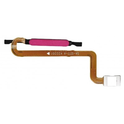Fingerprint Sensor Flex Cable For Tmobile Revvl 6x Pro 5g White By - Maxbhi Com