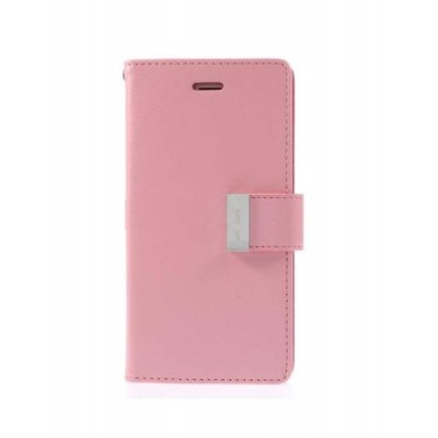Flip Cover for Adcom Thunder Kit Kat A47 - Pink