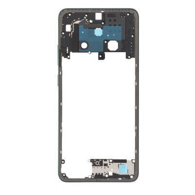 Middle Frame Ring Only For Oppo Reno12 F 5g Black By - Maxbhi Com