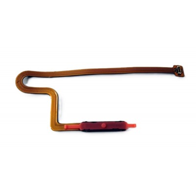 Fingerprint Sensor Flex Cable For Oukitel C50 Grey By - Maxbhi Com