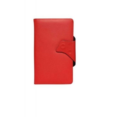 Flip Cover for Adcom Apad 741C - Red