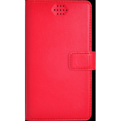 Flip Cover for Adcom Thunder A-350i - Red